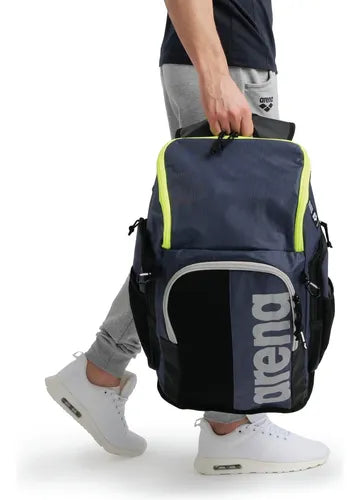 MOCHILA ARENA SPIKY 45 LT NAVY NEON YELLOW