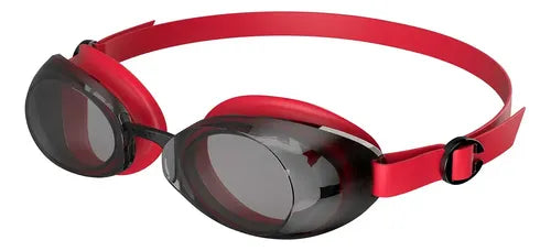 LENTE SPEEDO JET 2.0 NEGRO CON ROJO
