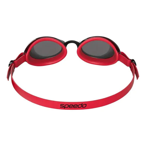 LENTE SPEEDO JET 2.0 NEGRO CON ROJO