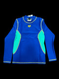 Polera UV arena boy long sleeves shirt royal bali green